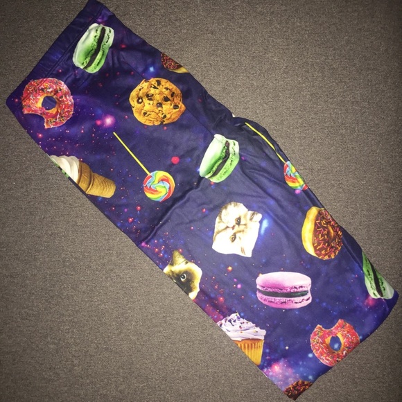 Cats & sweets candy galaxy onesize leggings - Picture 3 of 3